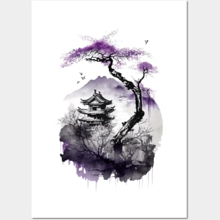 Feudal Japanese Scenery Posters and Art